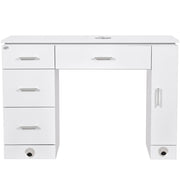 Avalon Manicure Table Ventilation White DIR