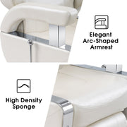 BarberPub Reclining Barber Chair, All Purpose Hydraulic Salon Chair for Barbershop 9206