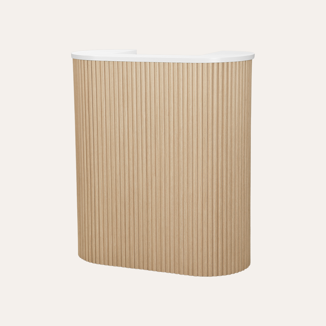 Petite René Pure Tambour Reception Desk