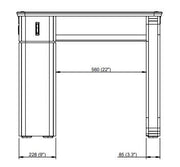 THE Moden™ Vented Nails Table - Vm312