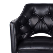 ITALICA Salon Styling Chair Black AGS Beauty