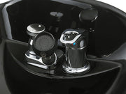 ATLANTIC Salon Shampoo Pedestal with Black Base AGS Beauty