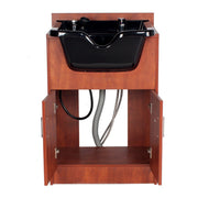 BAHAMAS Shampoo Bowl Cabinet Wild Cherry AGS Beauty