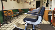 BARON Barber Chair Black Crocodile AGS Beauty