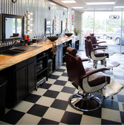 BARON Barber Chair Chestnut AGS Beauty