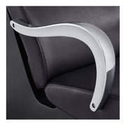 Beckman Shampoo Backwash Unit with Adjustable Seat Black DIR