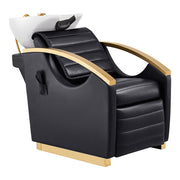 Bella V Gold Reclining Salon Shampoo Massage Chairs