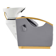Bella V Gold Reclining Salon Shampoo Massage Chairs