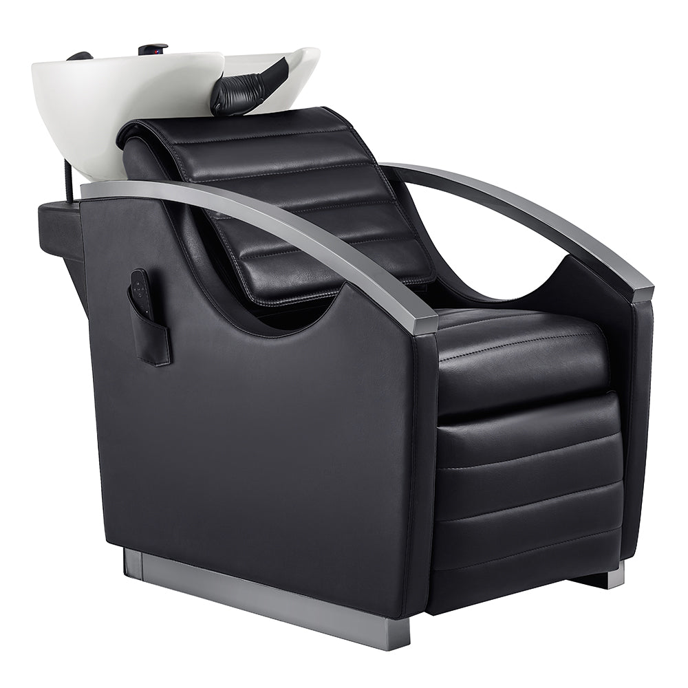 Bella V Titanium Electric Massage Reclining Backwash Shampoo Chair