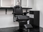 Lennox Barber Chair w/ Recessed Headrest (#SHRMN)