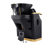 Bella V Gold Reclining Massage Backwash Black DIR