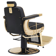 BarberPub Reclining Barber Chair, Hydraulic Styling Salon Chair for Hair Stylist 8334