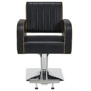 Salon & Barber Styling Chair 8885 with Hydraulic Base and Backwash Shampoo Chair 9175 with Adjustable Porcelain Bowl – Complete Professional Salon Set for Spas and Stylists