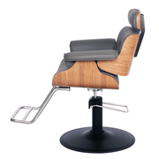 COCOA Salon Styling Chair Grey AGS Beauty
