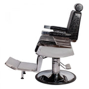CONSTANTINE Barber Chair Patent Black Crocodile AGS Beauty