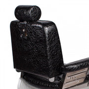 CONSTANTINE Barber Chair Patent Black Crocodile AGS Beauty