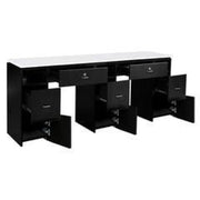 Double Manicure Table White Whale Spa