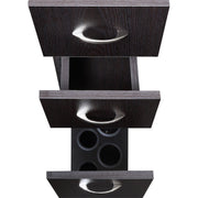 DOUBLE WHITE GRANITE TOP MANICURE TABLE Dark Brown J&A USA