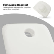 2 Motors Electric Facial Bed with Adjustable Height & Backrest, Rolling Message Tattoo Chair 2750