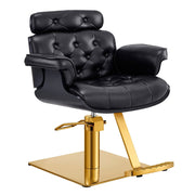 Empress Vintage Styling Chair in Black DIR