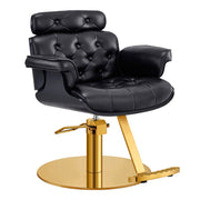 Empress Vintage Styling Chair in Black DIR