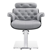 Empress Vintage Styling Chair in Grey DIR