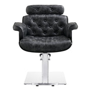 Empress Vintage Styling Chair in Vintage Black DIR