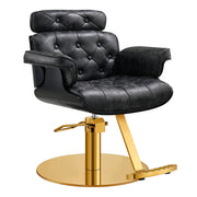 Empress Vintage Styling Chair in Vintage Black DIR