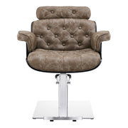 Empress Vintage Styling Chair in Vintage Brown DIR