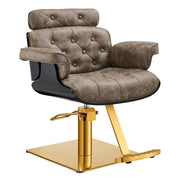 Empress Vintage Styling Chair in Vintage Brown DIR