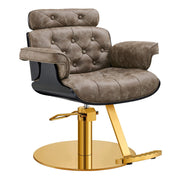 Empress Vintage Styling Chair in Vintage Brown DIR