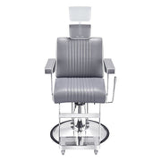 Executive Barber Chair Grey DIR