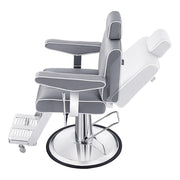 Executive Barber Chair Grey DIR