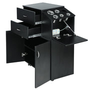 CORIA Salon Trolley Matte Black AGS Beauty