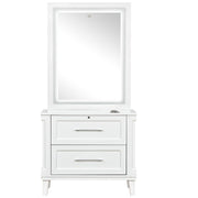 Fairview LED Lighted Salon Styling Station