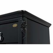 Florence Styling Station Cabinet Black DIR