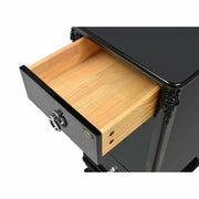 Florence Styling Station Cabinet Black DIR