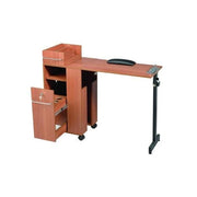 Folding Manicure Table Wild Cherry Pibbs