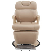 BarberPub Reclining Barber Salon Chair, Hair Stylist Chair with Both Sides Levers 5945