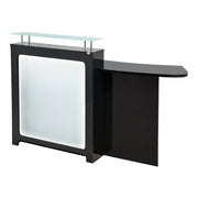 Gattino Modern Reception Desk ADA approved with LED Lighting