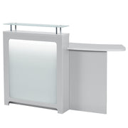 Gattino Modern Reception Desk ADA approved with LED Lighting