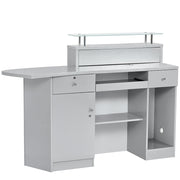 Gattino Modern Reception Desk ADA approved with LED Lighting