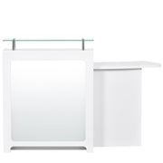 Gattino Modern Reception Desk ADA approved with LED Lighting