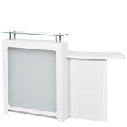 Gattino Modern Reception Desk ADA approved with LED Lighting