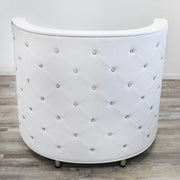 WHITE Glam Reception Desk