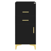 Harper Salon Station Cabinet Black DIR