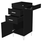 Harper Salon Station Cabinet Black DIR
