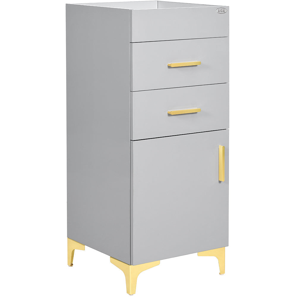 Harper Salon Station Cabinet Gray DIR