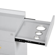 Harper Salon Station Cabinet Gray DIR