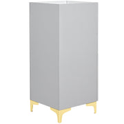 Harper Salon Station Cabinet Gray DIR